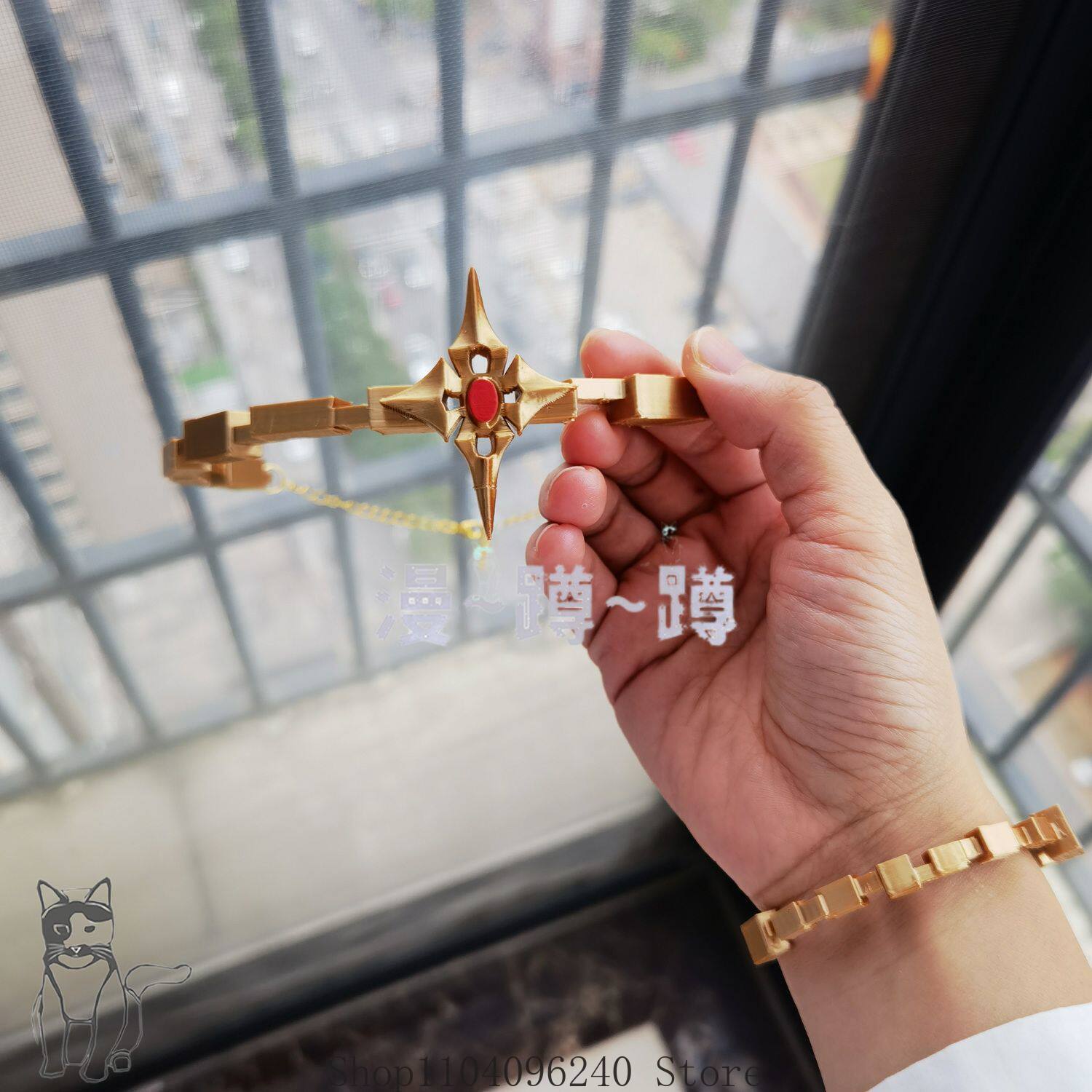 Anime Pendant Necklace - Zestaw akcesoriów do cosplayu Wuthering Waves: