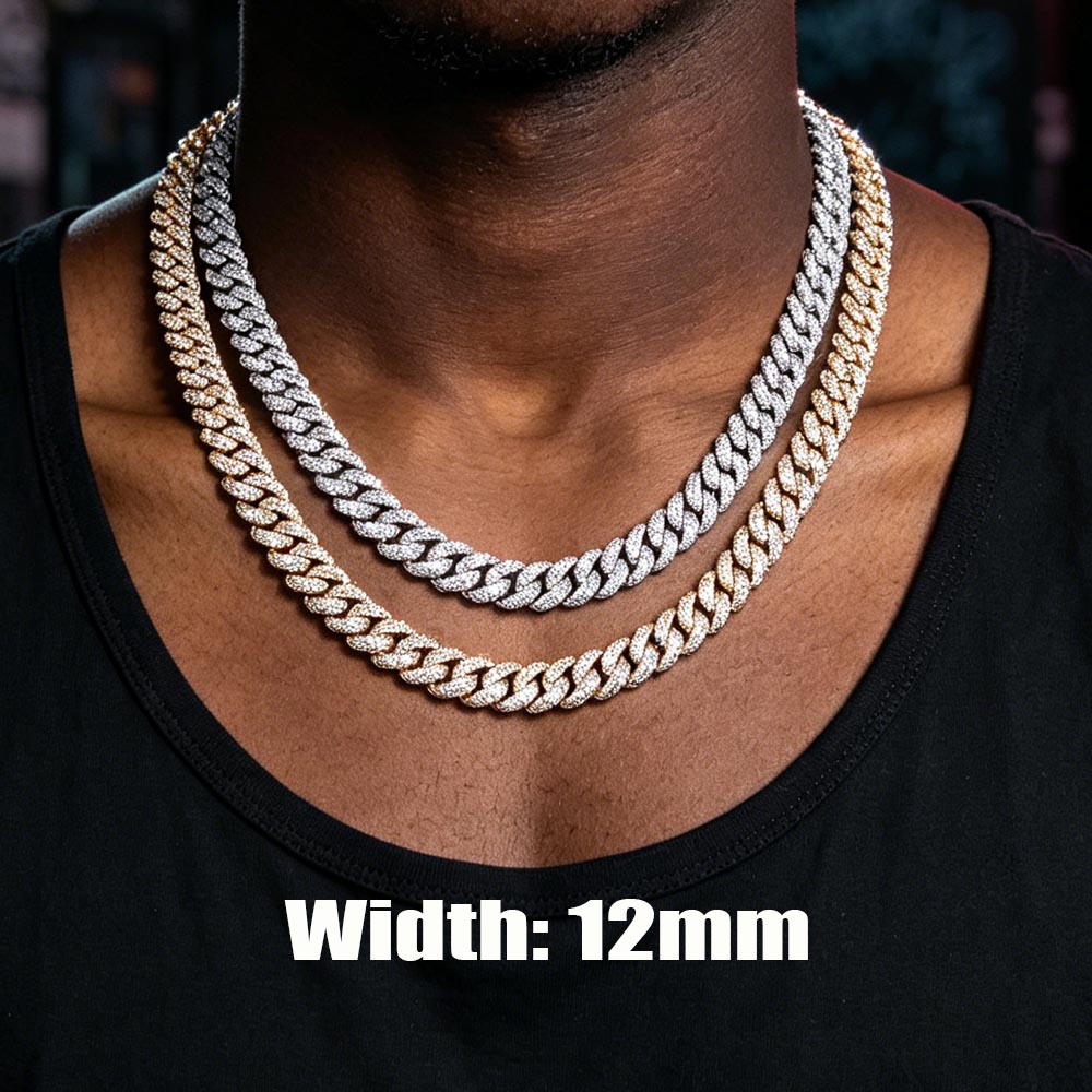 Cuban Link Chain 12Mm - 12 mm, biżuteria w stylu hip-hop,