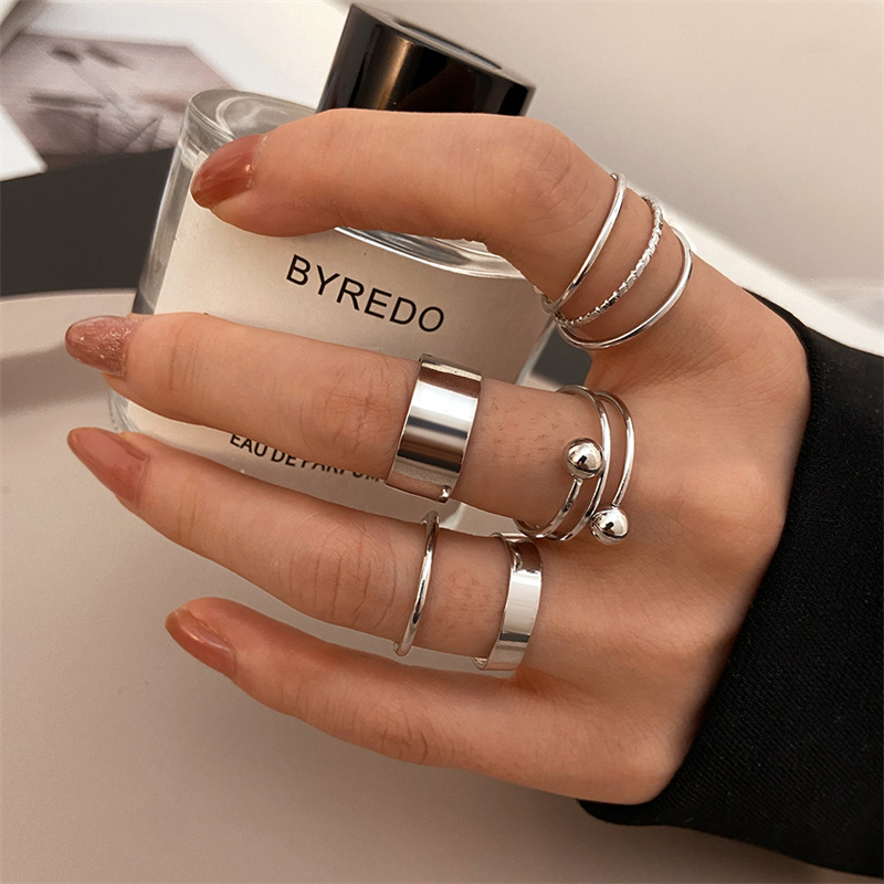 Metalowy koralik Punk zestaw p – Vintage Punk Knuckle Rings Set recenzja i cena