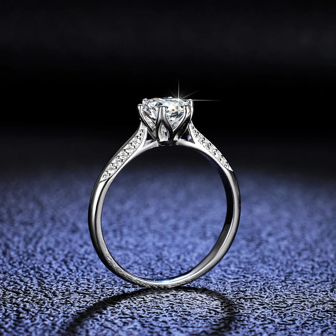 Pierścionek zaręczynowy Lumira – Moissanite Engagement Ring 1 Carat recenzja i cena