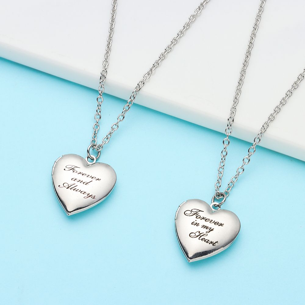 Kochana Moda Przyjaciel Biżute – Heart Locket Necklace Photo recenzja i cena