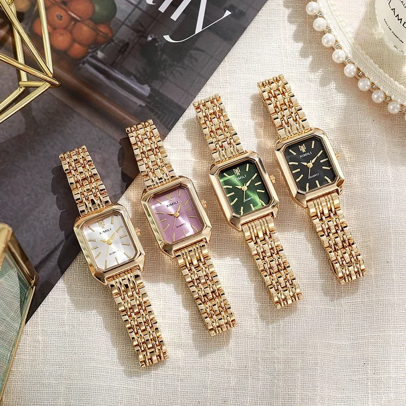 Damski zegarek retro z kwadrat – Watch Accessories recenzja i cena
