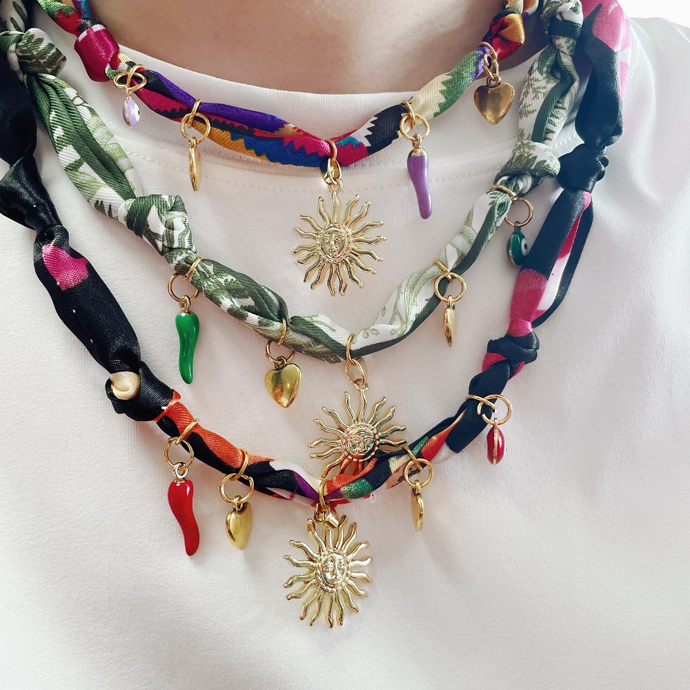 Złoty Naszyjnik Szalik z Zawie – Pearl Choker Necklace Vintage recenzja i cena