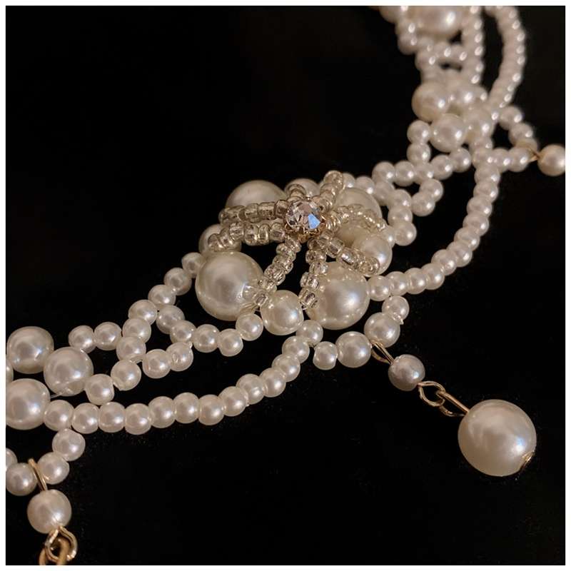 Luksusowy naszyjnik z perłami  – Pearl Choker Necklace Vintage recenzja i cena